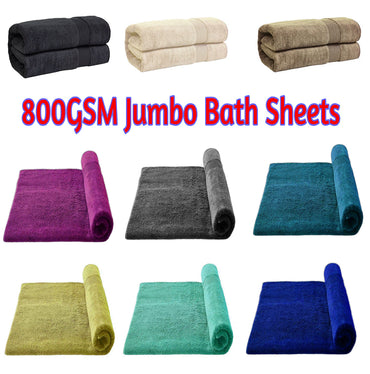 800 GSM Egyptian cotton bath sheets